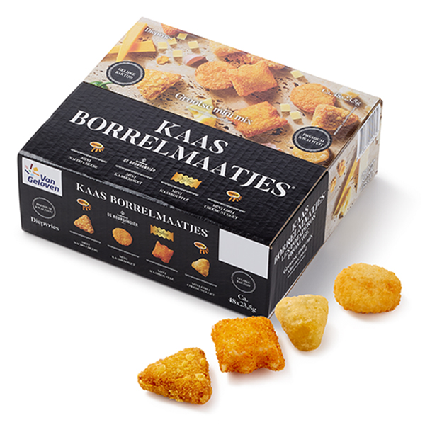 Kaas Borrelmaatjes 30 GR- 48 Stuks